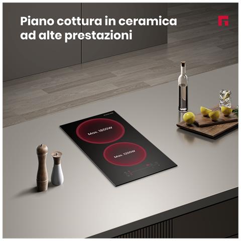 Gasland Piano Cottura In Ceramica Ch604bf 4 Fuochi Da Incasso, Piano Cottura In Ceramica 60cm 6600w - Foto 2