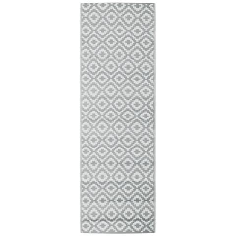 Tappeto da Esterni ARAKIL Grigio 80x250 cm in PP - Foto 1