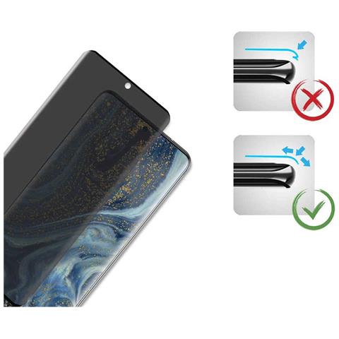 Vetro Temperato Privacy Per Realme P3 Ultra (confezione Da 3) - Foto 2