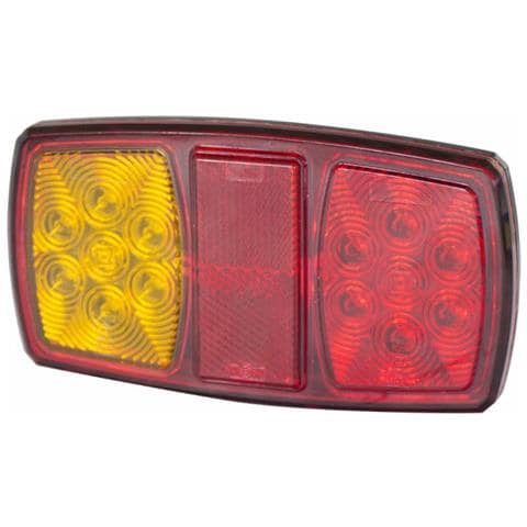 Fanale Posteriore Dx A Led 12v Dimensioni 150x22x80mm - Foto 1