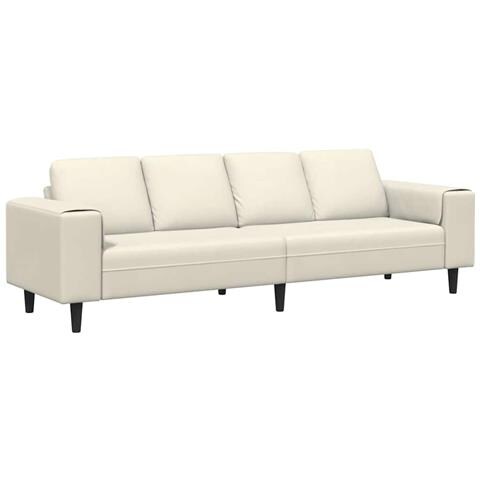 Set di divani Crema Velluto - Foto 1