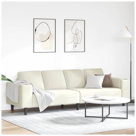 Set di divani Crema Velluto - Foto 2