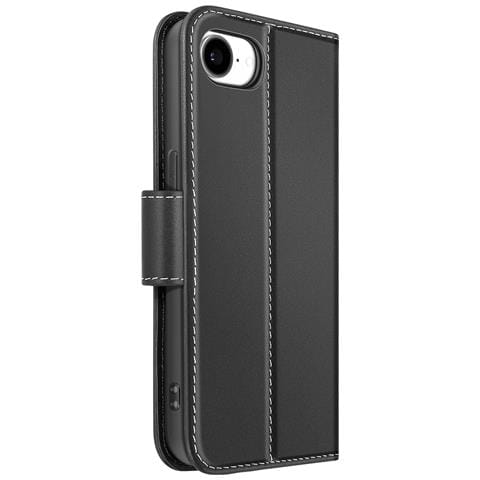 Custodia A Portafoglio Per Iphone 16 In Pelle Premium Con Funzione Stand - Foto 1
