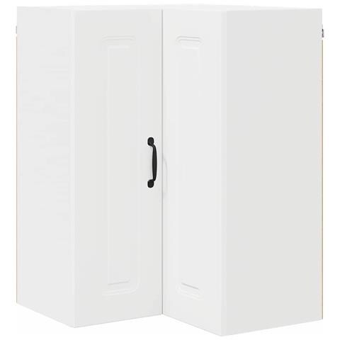 Pensile cucina Bianco 57 x 57 x 80 cm Legno multistrato - Foto 1