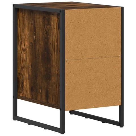 Comodino 2 pcs Quercia Fumosa 39,5 x 30 x 50 cm - Foto 9