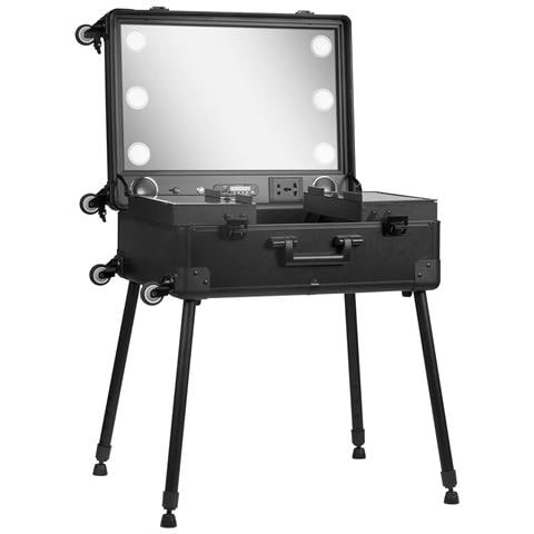 BOX STAND PORTATILE CON ALTOPARLANTI NERI - Foto 1
