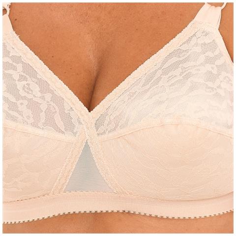 P0165 Reggiseno Donna In Pizzo, Senza Ferretto E Non Imbottito, Per Un Sostegno Naturale Del Seno - Foto 2