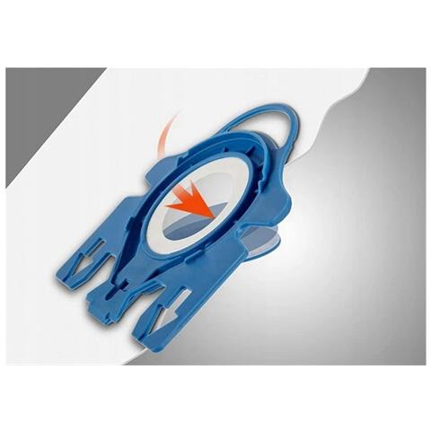 Sacchetti E Filtri Per Aspirapolvere Compatibile Con Miele, Ariston, Hoover - Microfibra 3d, Filtrazione 99,9%, Set 12+2 - Foto 2