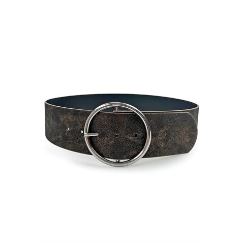 Cintura con Fibbia Rotonda Brillante - Foto 5