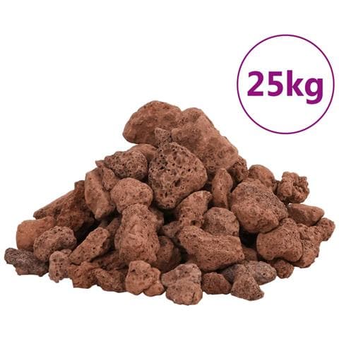 Rocce Vulcaniche 25 kg Rosse 1-2 cm - Foto 1