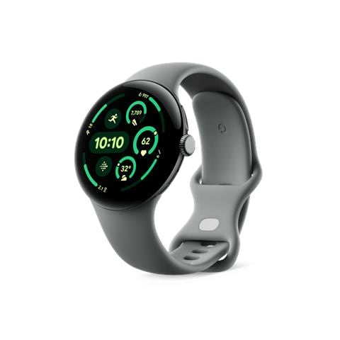 Pixel Watch 3 AMOLED 45 mm Digitale Touch screen Grigio Wi-Fi GPS (satellitare) - Foto 2