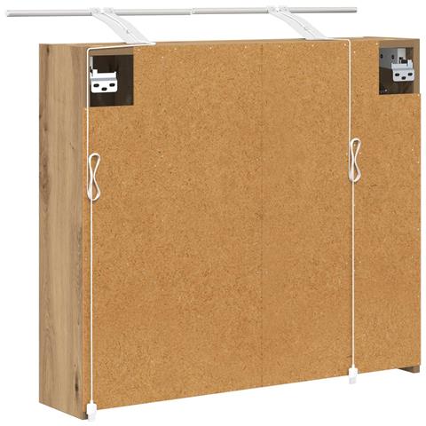 Mobiletto per specchio da bagno Rovere Artigianale - Foto 9