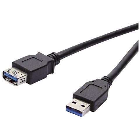 VVITUSB330MFK cavo USB USB 3.2 Gen 1 (3.1 Gen 1) 3 m USB A Nero - Foto 1