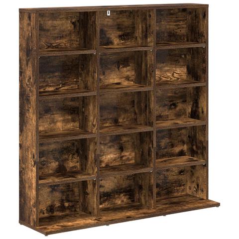 Mobile per CD Rovere Fumo 96 x 23,5 x 97,5 cm - Foto 1