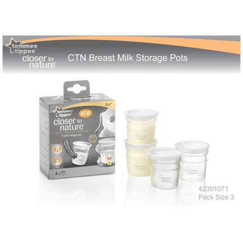 Vasetti Conserva Latte per Allattamento No Bisfenolo - Foto 1