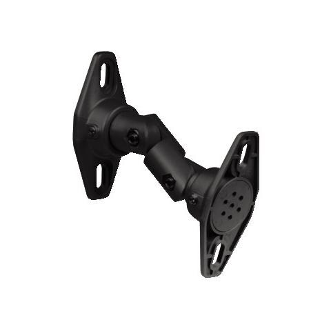Supporto a muro per casse "Audio", 2 nodi, 6 kg, nero - Foto 1
