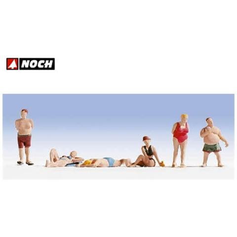 Bagnanti 6 personaggi HO - Foto 1