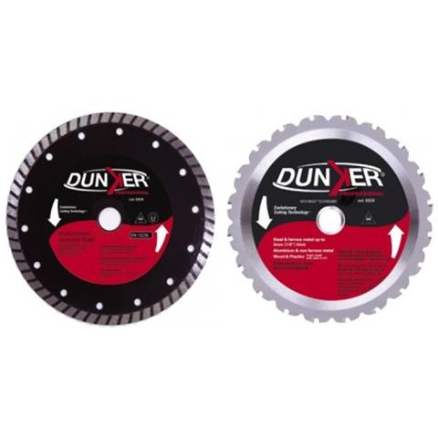 Disco Diamantato Corona Turbo 185 mm Dunker per Sega Circolare mod. Ks 1050 - Foto 3