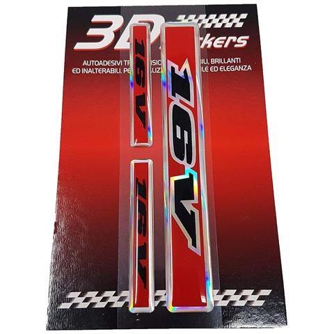 Adesivo Sticker 3D Targhetta 16V - Foto 2