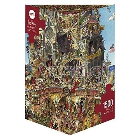 29118 - Paradiso E Inferno, Puzzle 1500 Pezzi, Multicolore - Foto 1
