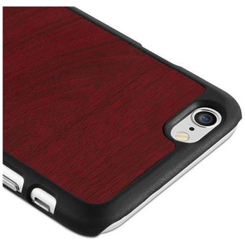 Cadorabo Custodia Compatibile Con Apple Iphone 6 / Iphone 6s In Woody Rosso - Hard Case Coperchio Di Protezione In Look Legno Contro I Graffi E Gli Urti - Foto 10