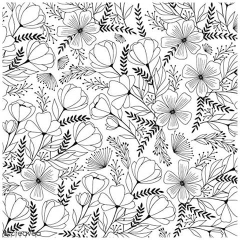 Carta Da Lucido Giapponese 90 G / M² - 30 X 30 Cm - Fiori - Foto 2