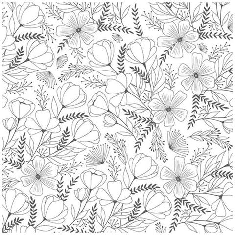 Carta Da Lucido Giapponese 90 G / M² - 30 X 30 Cm - Fiori - Foto 3
