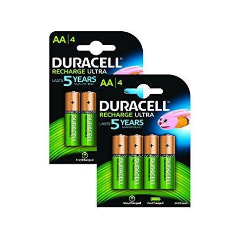 Aa 2500mah Ricaricare Le Batterie Ricaricabili Ultra Confezione Da 8 - Foto 1