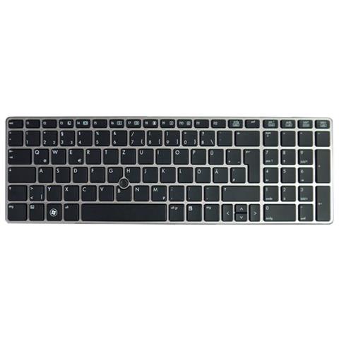 701986-B31, Keyboard, , EliteBook 8570p, Nero - Foto 1