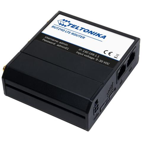 RUT240 Wi-Fi Nero apparecchiatura di rete wireless 3G UNITS - Foto 1