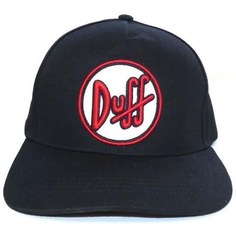 Cappellino Dei Simpson - Duff - Nero, Rosso E Bianco - Foto 1