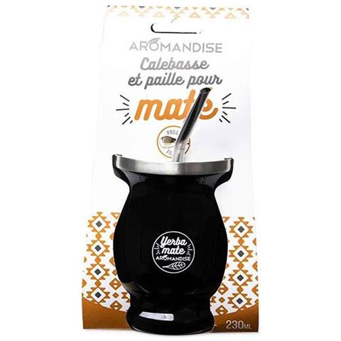 Tazza Maté Nera E Bombilla - 230 Ml - Foto 2