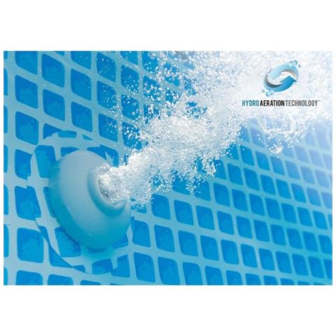 26732GN piscina fuori terra Piscina con bordi Piscina rotonda 24311 L Grigio - Foto 2