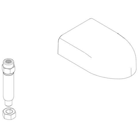 Gruppo Perno E Cover Per Safecoder 404040 Ricambio 63003234 - Foto 1