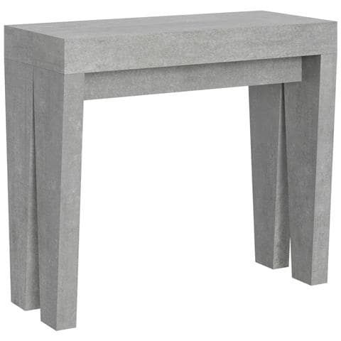 Consolle Allungabile 90x40/300 Cm Spimbo - Cemento - Foto 6