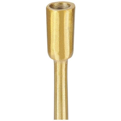 Set Di 3 Portacandele Zimbabwe Metallo 36 Cm Oro - Foto 2