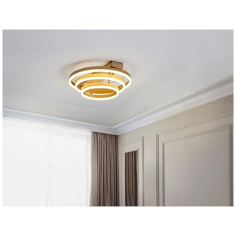 Lampadario A Led Nore Oro - Foto 1