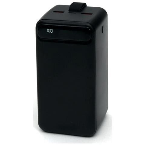 Powerbank 50000mah Pd Quick Charge Display Led Con Torche Led, Nero - Foto 1