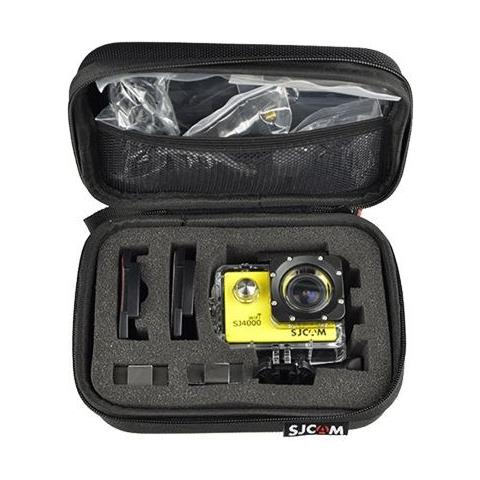 Custodia Rigida Da Viaggio Con Cerniera Originale Media (10x14,5 Cm) Per Qualsiasi Action Camera E Acc (oem) - Foto 3