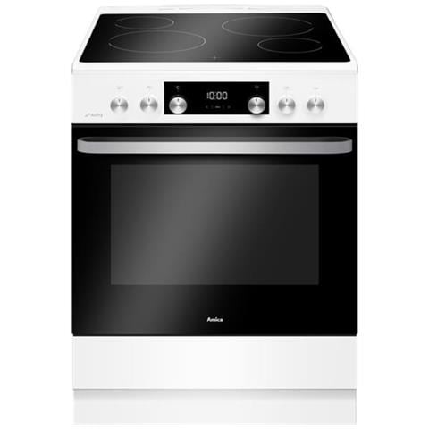 Fornello In Vetroceramica Da 77 L 4 Fuochi Bianco - Acv7005rb - Foto 1