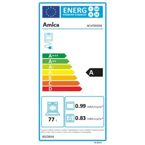 Fornello In Vetroceramica Da 77 L 4 Fuochi Bianco - Acv7005rb - Foto 2