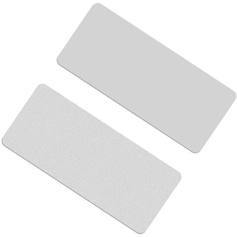 Grande Tappetino Da Scrivania Bifacciale Silvergrey - Foto 2