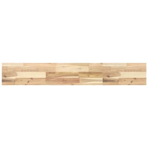 Ripiano A Parete 140x20x4 Cm Legno Massello Acacia Non Trattato - Foto 2