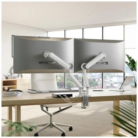 C32GMA2 Supporti a parete per TV 81,3 cm (32") Scrivania Bianco - Foto 3