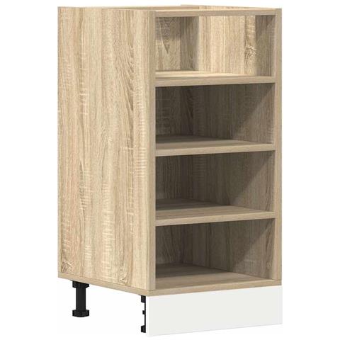 Armadio Inferiore “Riga” Rovere Sonoma 40x44,5x81,5 cm - Foto 1