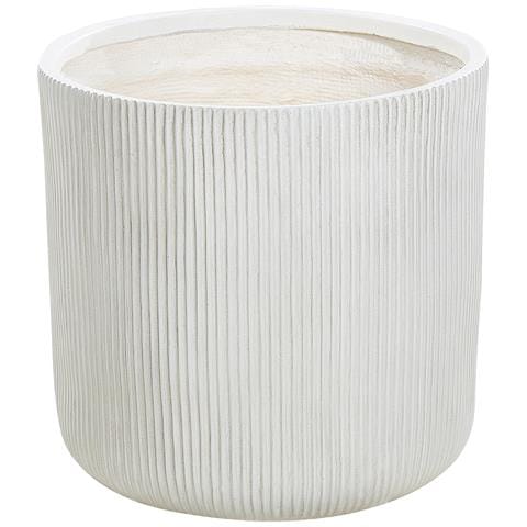 Vaso Per Piante Oreoi 45 Cm Bianco Sporco - Foto 2