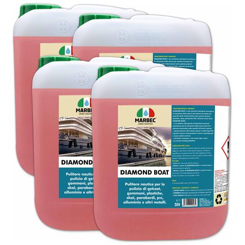 Diamond Boat 5ltx4pz - Detergente Nautico Multiuso - Foto 1