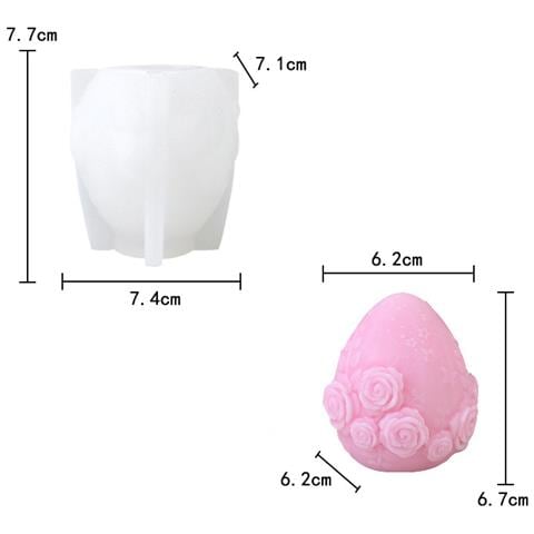 Stampo In Silicone Per Fare Candele Un - Foto 6