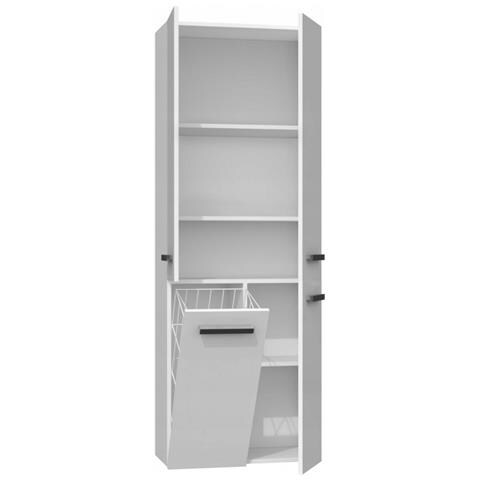 NEL 1K DD BPOL armadietto di conservazione per bagno Bianco - Foto 2