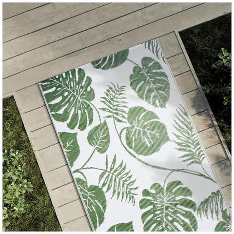 Tappeto da Esterno ARAKIL Verde 80x150 cm in PP - Foto 2